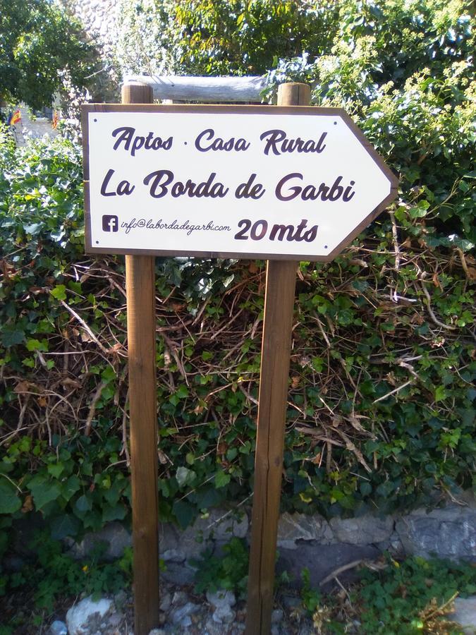 דירות פיידרפיטה דה חאקה La Borda De Garbi מראה חיצוני תמונה
